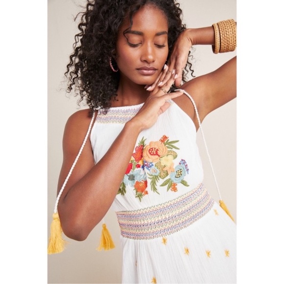 Anthropologie Farm Rio bloom maxi dress Large - Picture 2 of 12